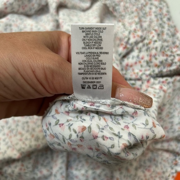 NWT Floral Tiered Maxi Dress With Ruched Top Mini Chica - Picture 8 of 8